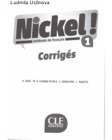 Nickel 1 cahier corrigés.pdf